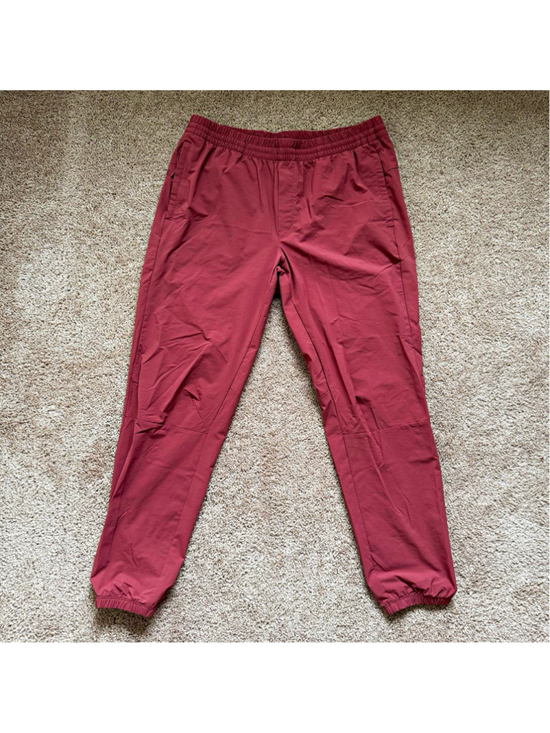 VRST Other - VRST Men's Burgundy Jogger Pants Size M Drawstring Elastic Waist Tapered